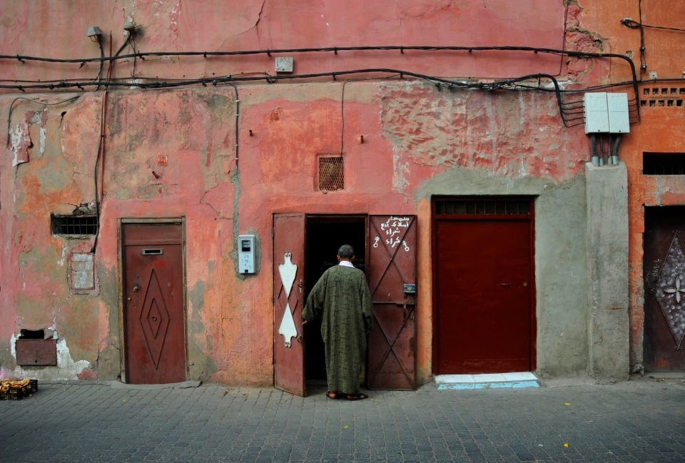 Man in Marrakech, Morocco - Image by Kristian Bertel