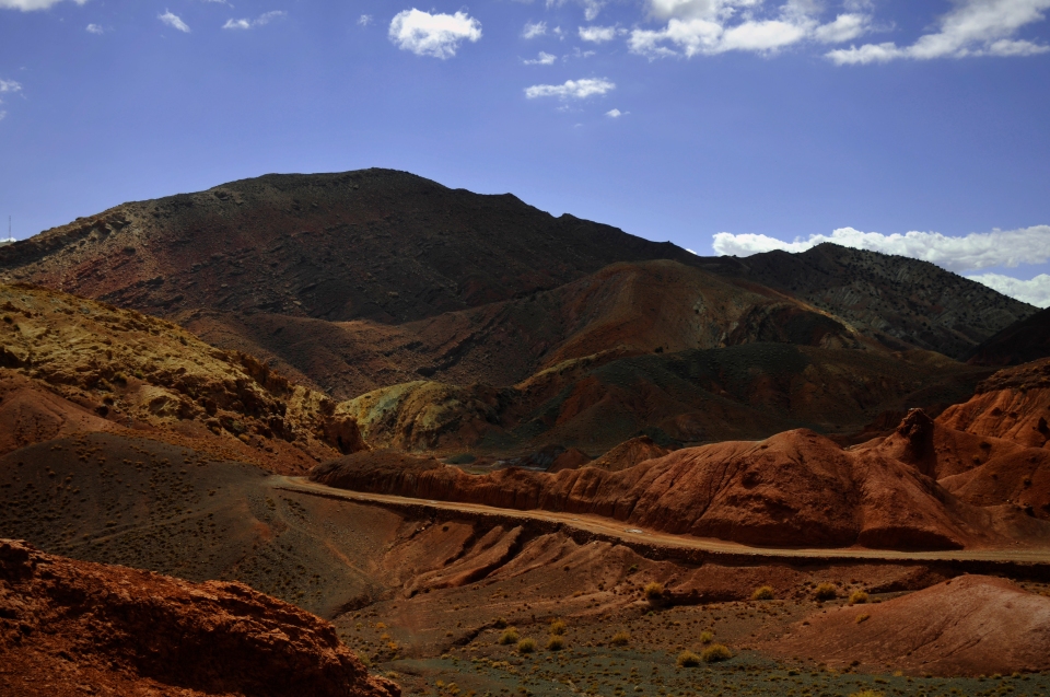 Mountain road, Morocco - Image by Kristian Bertel