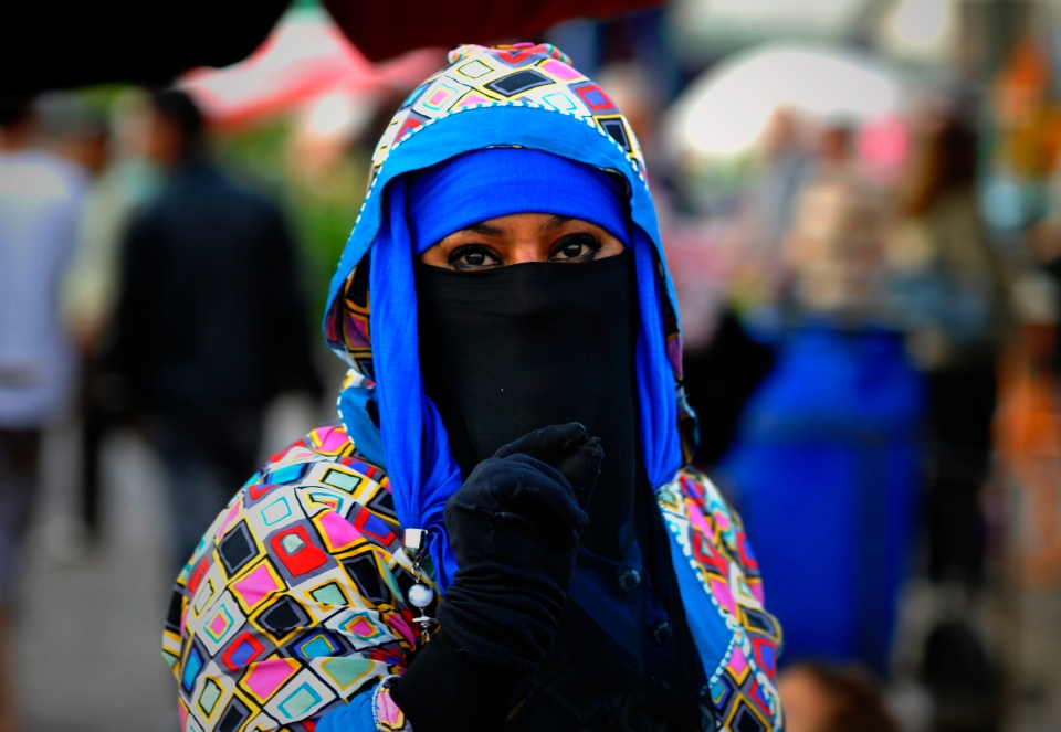 Woman in Marrakech, Morocco - Image by Kristian Bertel