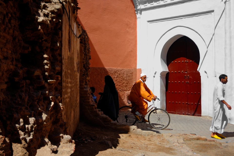 Street in Marrakech, Morocco - Image by Kristian Bertel