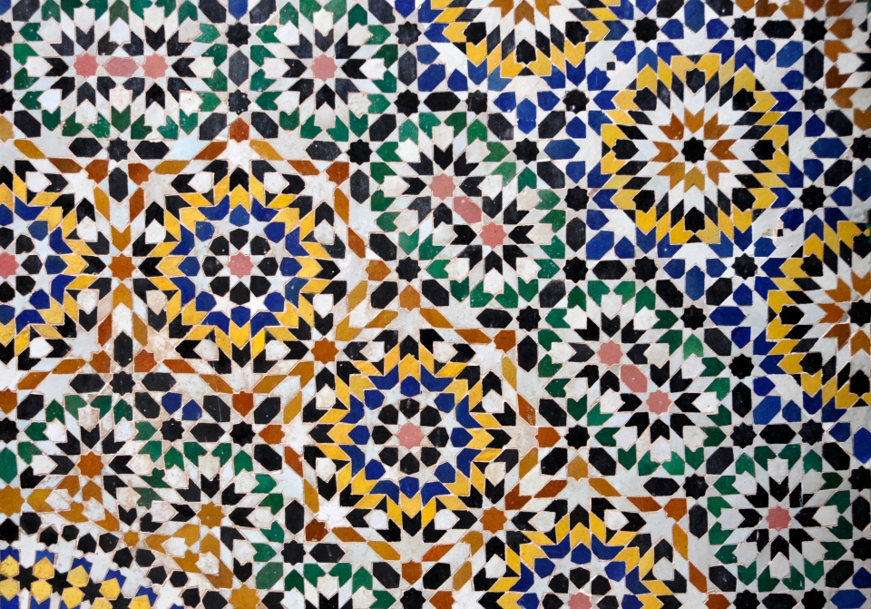 Zellij tilework, Morocco - Image by Kristian Bertel