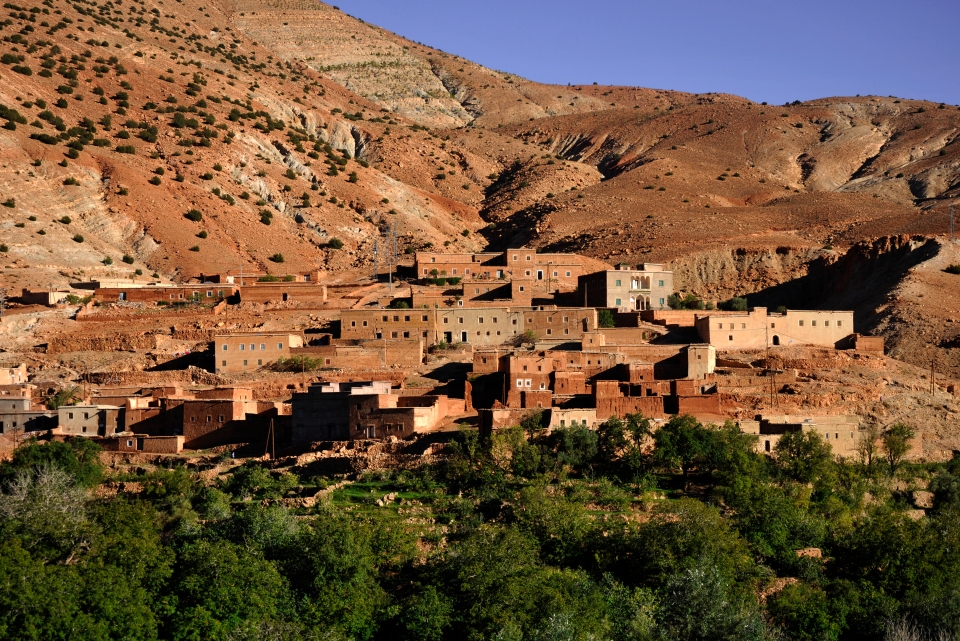 Berber village, Morocco - Image by Kristian Bertel